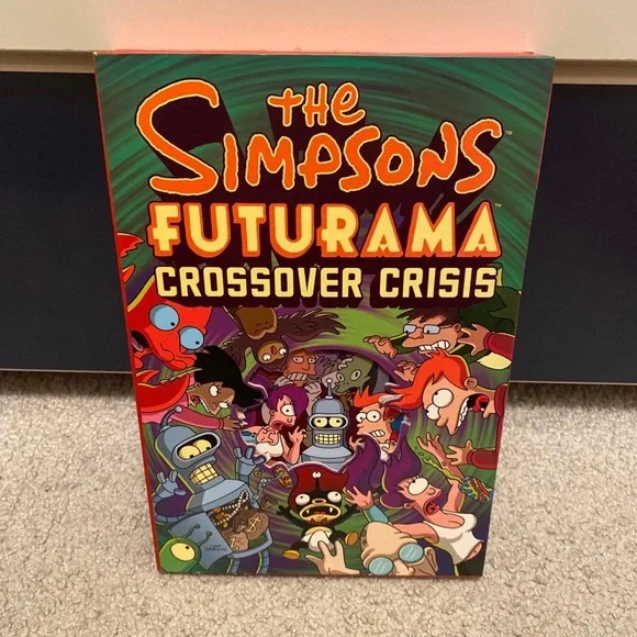 The Simpsons Futurama Crossover Crisis with Bonus Reprint of Simpsons #1 Comics - Picture 1 of 12